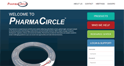 Desktop Screenshot of pharmacircle.com